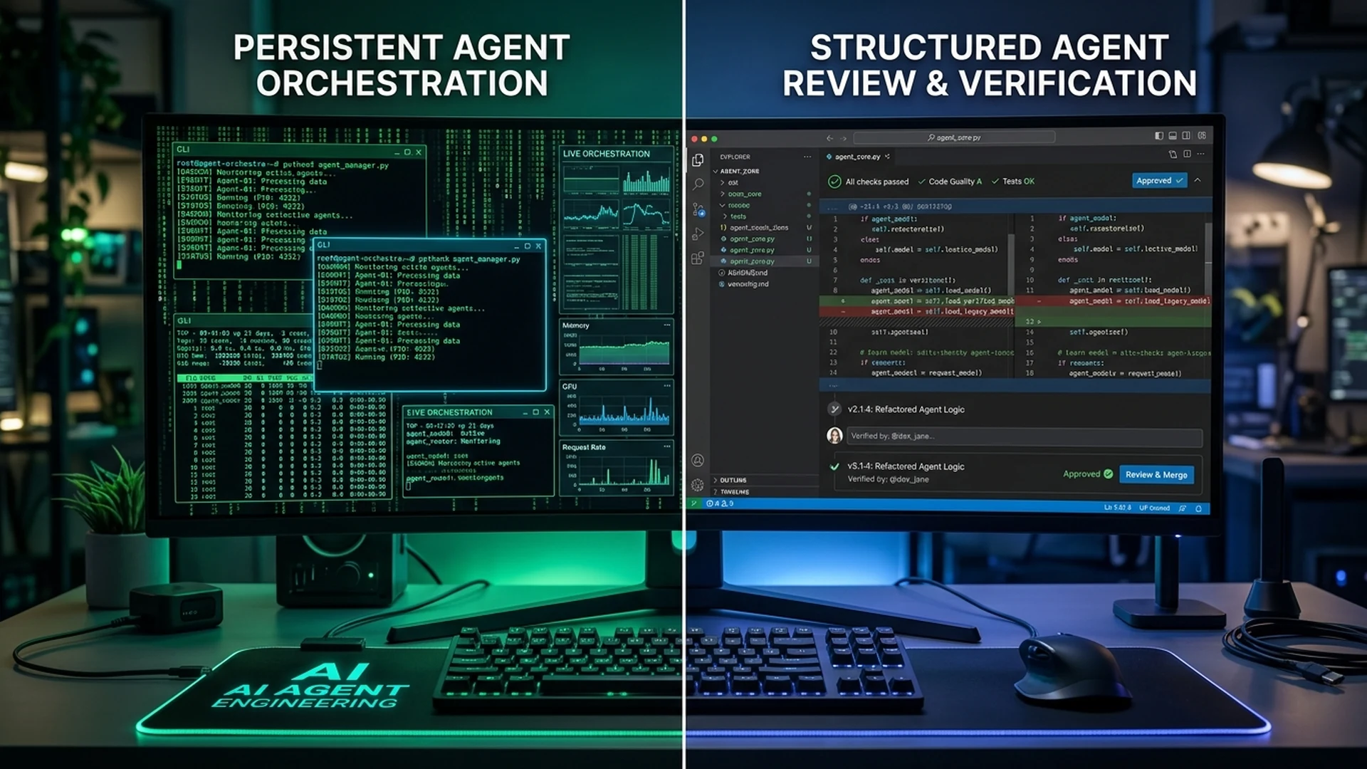 Herdr vs. Orca: dónde viven tus agentes y cómo revisas lo que hacen